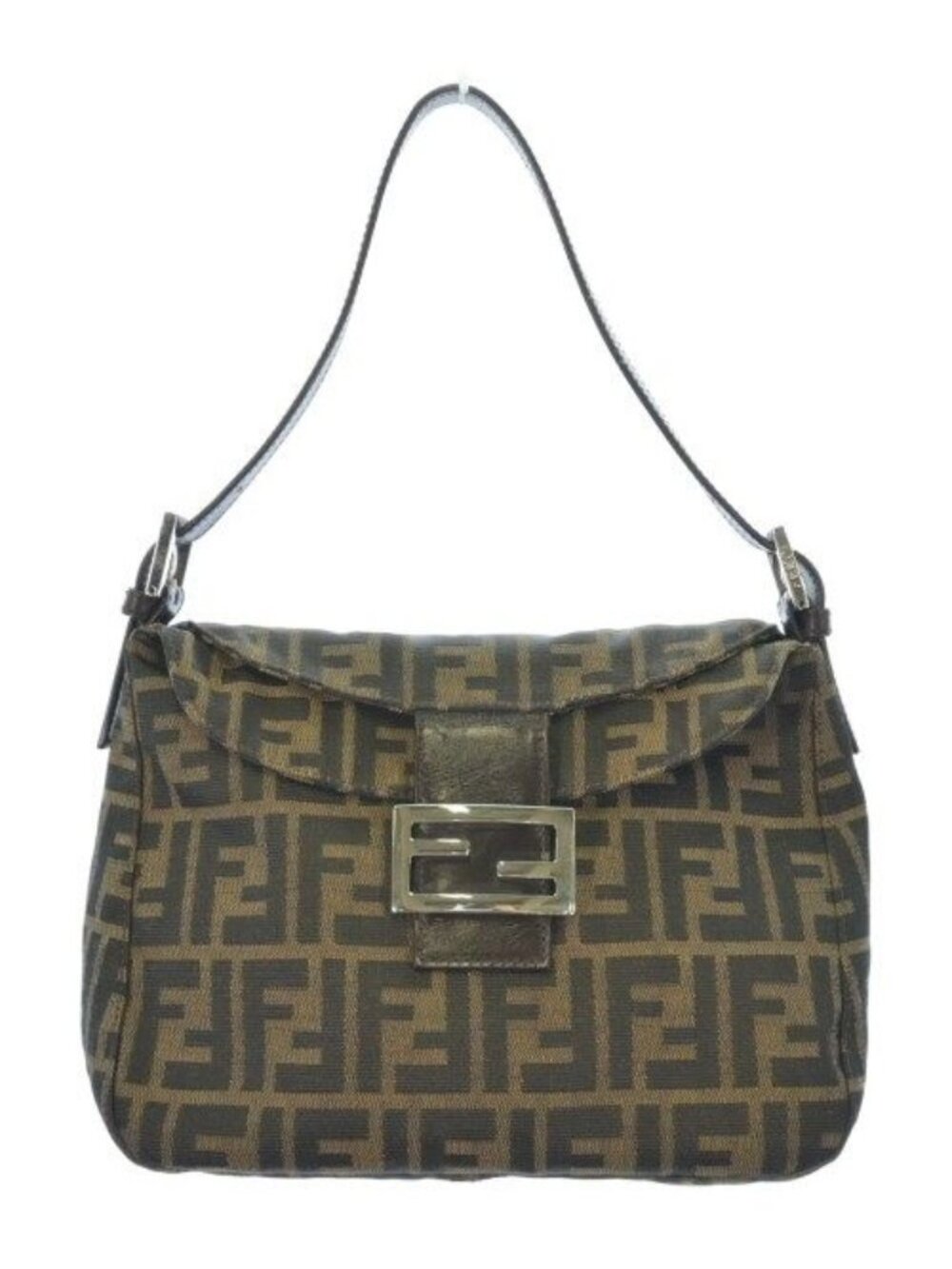 Fendi Zucca Pattern Mamma Bucket Handbag